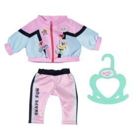 BABY born Trening Jogging roz cu bleu pentru papusi 36 cm
